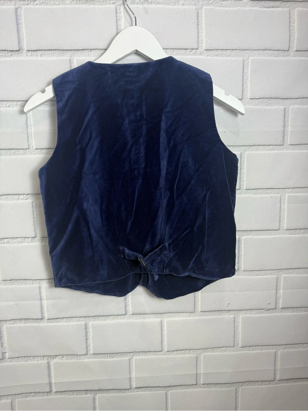 Gymboree Boys Size 12 Navy Blue Velvet Dress Vest Formal Holiday Wedding fashion